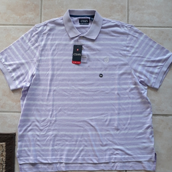 11x*Host Pick*Chaps natural stretch polo shirt - Picture 3 of 3